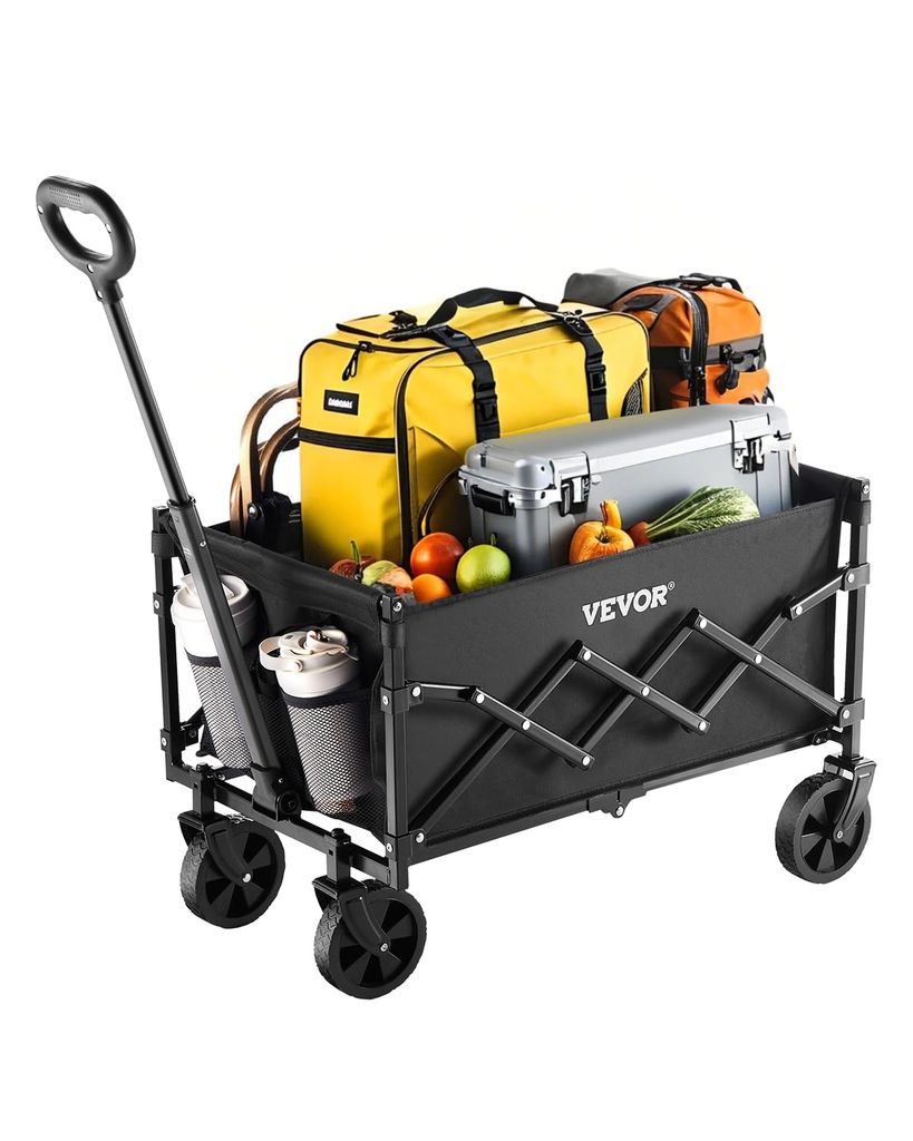 Chariot de Jardin pliable Vevor - 56L