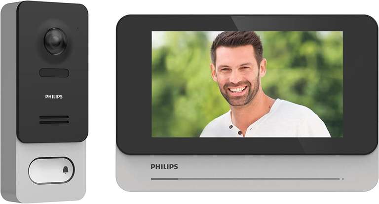 Visiophone 7" Philips WelcomeEye Wireless - Connecté, Tactile & Sans fil (WiFi & Bluetooth)