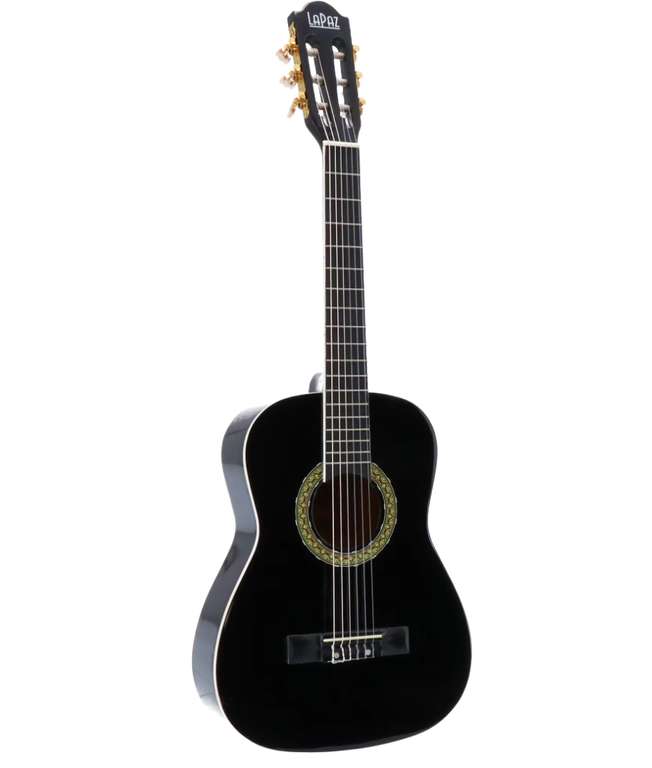 Guitare classique Half-size LaPaz 002 BK 1/2