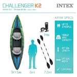 [Prime] Kayak gonflable Intex challenger K2