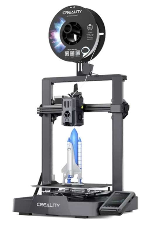 Imprimante 3D Creality Ender V3 KE + FREE Flashforge High Speed PLA Filament 1kg Burnt Titanium (Entrepôt EU)