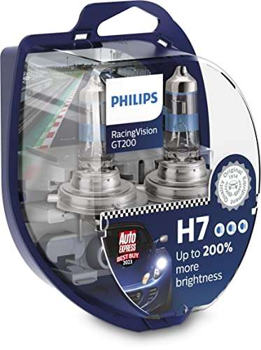 [Prime] Boite d'ampoules Philips RacingVision GT200 H7