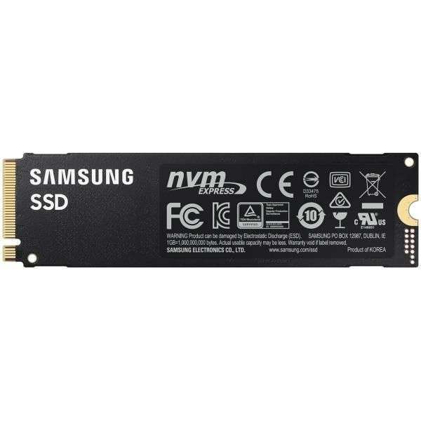 SSD Interne NVMe M.2 Gen4 Samsung 980 Pro (MZ-V8P1T0BW) - 1 To (Vendeur Boulanger - +6,50€ en Rakuten Points)