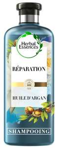 1 Bouteille de Shampooing Huile d'Argan Réparation Herbal Essences - 250 ml, divers variétés (via BDR de 2€)