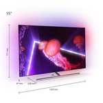 TV OLED 55" Philips 55OLED887 (2022) - OLED, Ambilight 4 côtés, 4K UHD, Android TV, HDMI 2.1, dalle 120Hz (+100€ en carte cadeau)