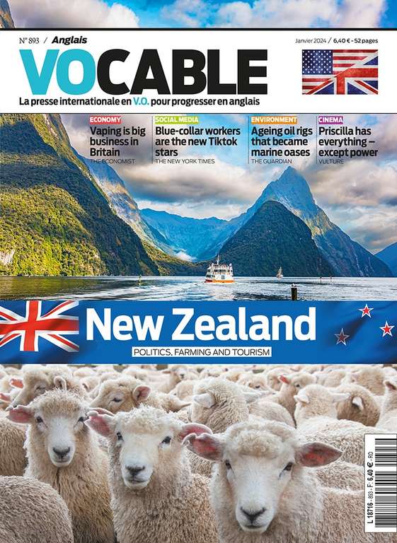 Abonnement magazine Vocable Anglais 1 An - 12 Numéros