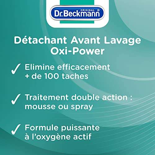 Détachant Avant-Lavage Dr. Beckmann Oxi-Power (via abonnement) –
