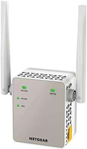 Répéteur WiFi Netgear EX6120-100PES - 1200Mbps Double Bande, WiFi AC
