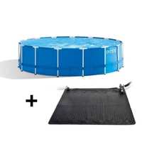 TESQ Oreiller en Mousse à Mémoire de Forme Réglable en Hauteur – Oreiller Cervical pour Sommeil Profond avec Sensation de Fraîcheur et Réaction Lente, Idéal pour l'Usage Domestique 40 x 60cm-Bleu