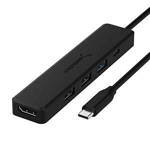 Hub USB-C multiports 5 en 1 Sabrent - Power Delivery 60W, HDMI, 1 Port USB 3.0 & 2 ports USB 2.0 (Vendeur Tiers)