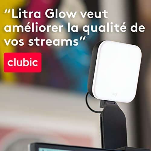 Lumière LED Streaming avec TrueSoft Logitech Litra Glow Premium
