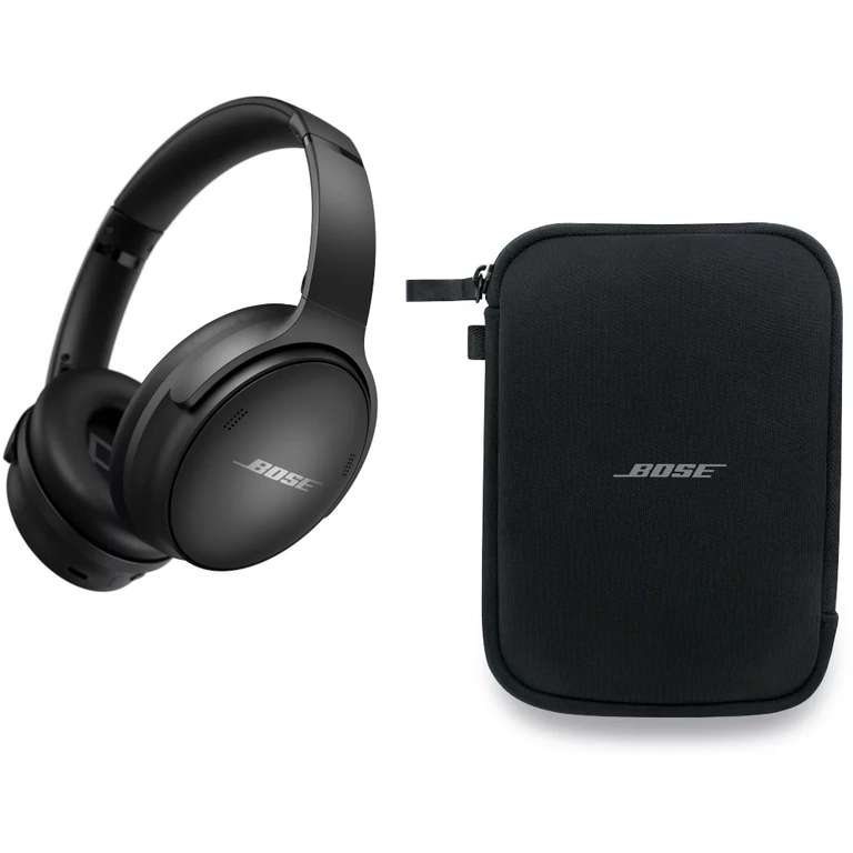 Coussinets d'oreille pour casque Bose QC45 Noir