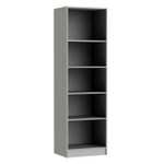 Caisson Spaceo home - 4 tablettes, anthracite, 200 x 60 x 45 cm