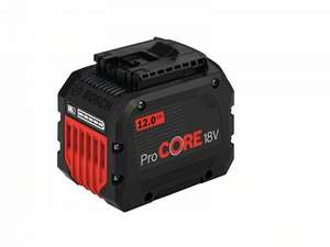 Batterie Bosch Professional ProCore 1600A016GU - 18V 12.0Ah (133,17€ via XPN5PRO - mytoolstore.fr)