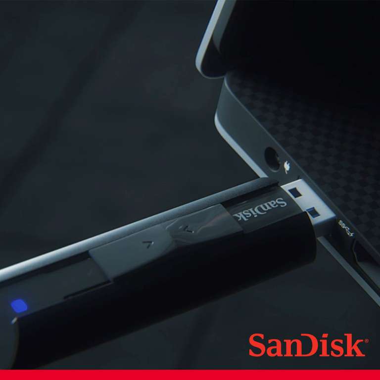 Clé USB SanDisk Extreme Pro 128 Go Vitesse d'écriture 380MB/s Vitesse de lecture 420mbs