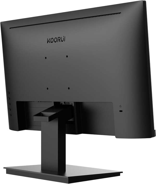 KOORUI Écran PC 27 Pouces Full HD (1920 x 1080), IPS, 16:9, 75Hz, 5ms, VGA  et HDMI, Mode Faible lumière Bleue, Grand angle de vue 178°