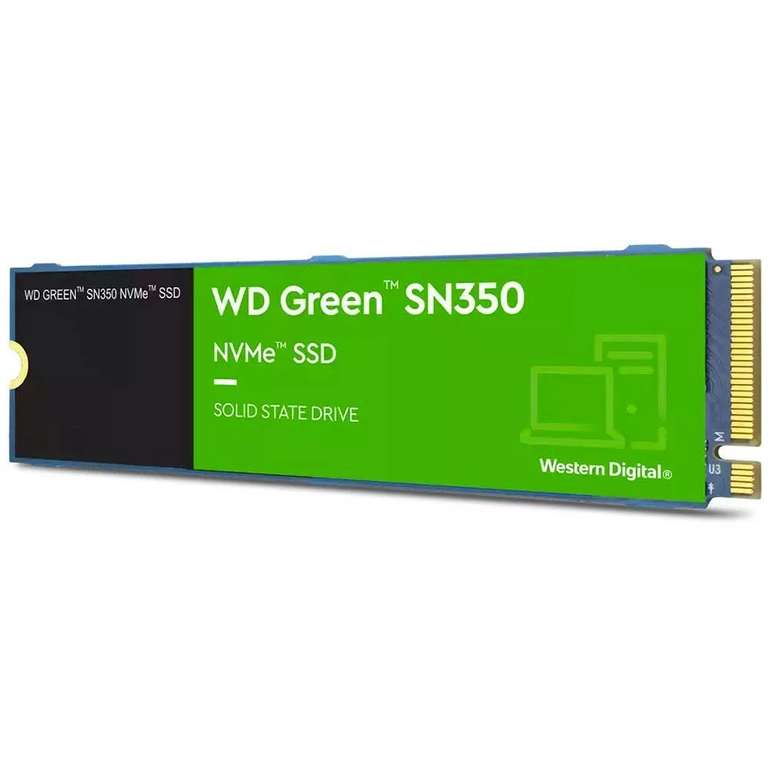 SSD interne M.2 NVMe Western Digital WD Green SN350 (WDS200T3G0C) - 2 To