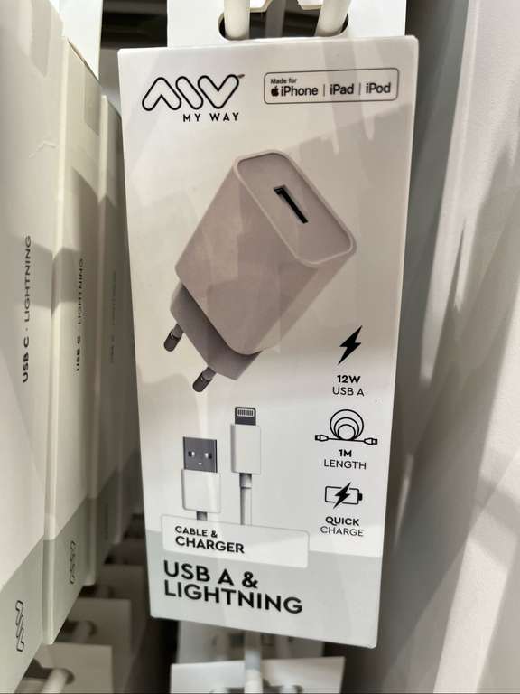 Pack chargeur + câble lightning Ascendeo compatible Apple - Leclerc culturel Orléans La Source (45)