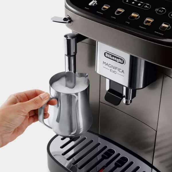 Machine à café DeLonghi Magnifica EVO FEB 2942.TB (titane noir) - Sensaterra.com