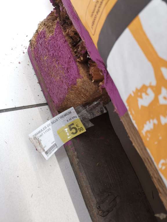 Sac de 15kg de granulés de bois DIN+ "il était une fois dans l'ouest" - Ploufragan (22)
