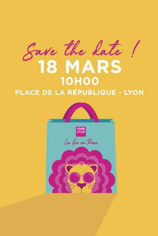 Distribution gratuite des Sacs cabas Foire de Lyon 2023 (69)