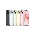 Smartphone Apple iPhone 15 - 128 Go, tous les coloris