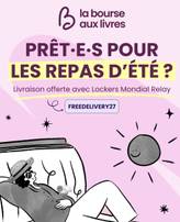 Livraison est offerte via Lockers Mondial Relay sur la Bourse aux Livres