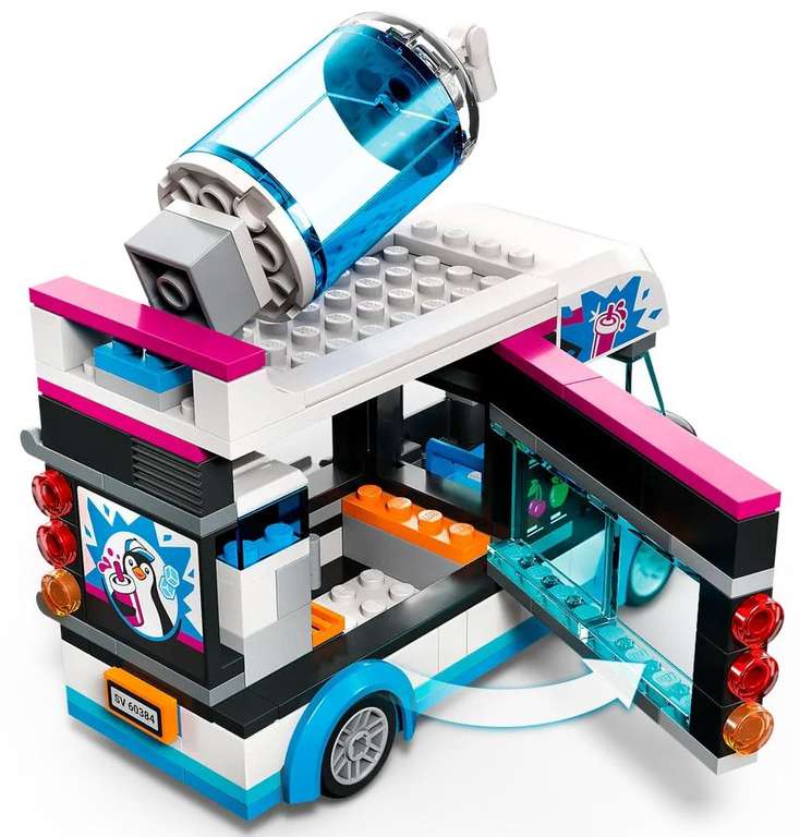 Lego city - le camion à granités du pingouin - 60384 (via 3,33€ cagnottés)