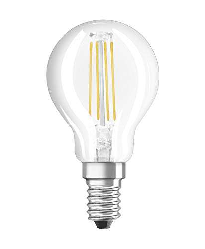 Lot de 5 Ampoules LED Osram - E14, blanc chaud, 2700 K, 4 W, 470 lm