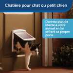 Chatière pour chat PetSafe Originale Staywell - Blanc, S