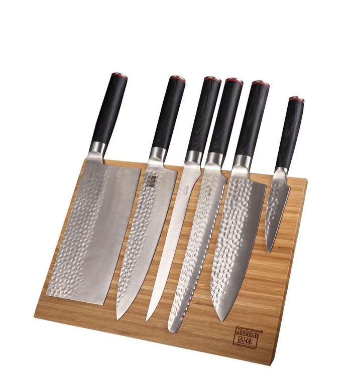 Set complet 9 pièces de couteau Kotai Pakka