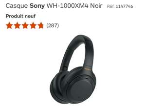 Casque Sony WH-1000XM4 Noir