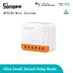 Interrupteur connecté SONOFF MINI R4 - WiFi, 10A, compatible assistants vocaux