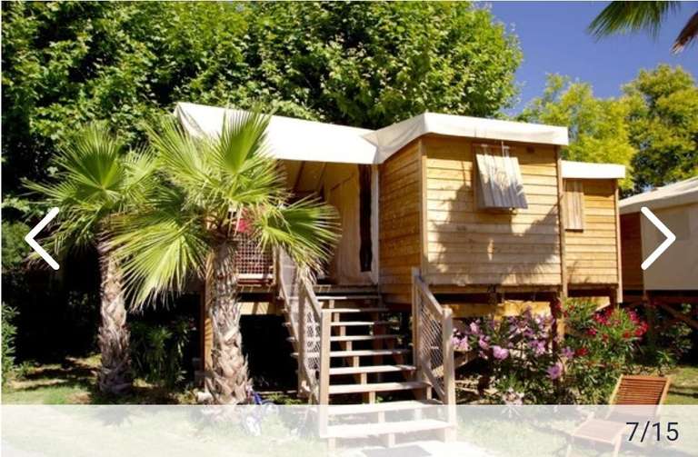 Séjour 8J/7N Mobil-Home Loggia+ au Fram Camping Club Les Pêcheurs Côte d'Azur (Roquebrune-sur-Argens) - Ex: du 23 au 30/09, 4 personnes