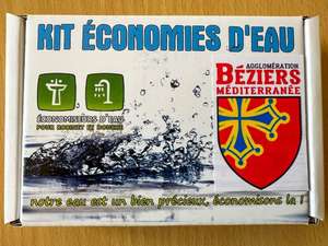 Distribution Gratuite de Kits d'Economie d'Eau pour les habitants - Agglomération de Béziers (34)