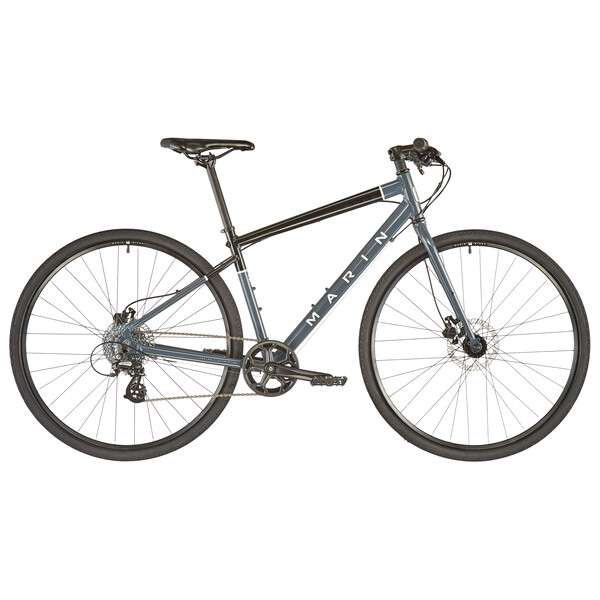 Vélo de ville Marin bikes presidio 1 Noir/Bleu 2023
