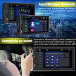 Autoradio 7" Awesafe 2 Din Carplay & Android Auto/iOS Mirror/Auto Link - Écran Tactile (Vendeur Tiers)