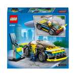 Jouet Lego City 60383, La Voiture de Sport Électrique
