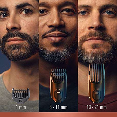 Tondeuse à barbe sans fil King C. Gillette - 3 Sabots Interchangeables