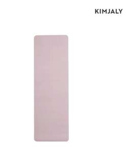 Tapis de yoga Kimjaly - 5mm, Rose, Beige ou Bleu Marine