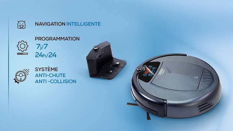 Aspirateur robot laveur Lebon E-Washer (E-Smart à 169.99€)
