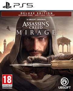 Assassin's Creed Mirage Edition Deluxe sur PS5, +600pts Fidélité