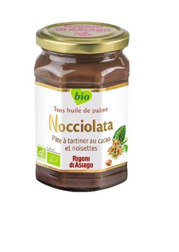 Pâte à Tartiner Cacao Noisettes bio Rigoni di asiago - Nocciolata - 350g