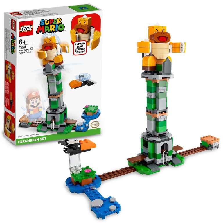 Jeu de construction Lego Super Mario (71388) - Extension La Tour Infernale du Boss Frère Sumo (via 14.43€ sur carte fidélité)