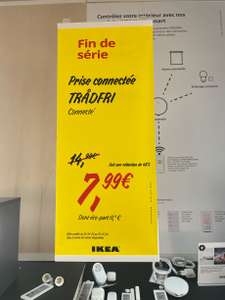 Prise connectée Tradfri à IKEA Villiers-sur-Marne (94)