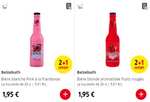 3x33 cl - Bière blonde aromatisée Fruits Rouges ou Bière Blanche Pink à la Framboise