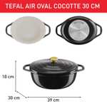 Cocotte ovale Tefal (E2558904) - 30 x 23 cm