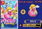 [Précommande] Princess Peach : Showtime! sur Nintendo Switch + Pin's Peach offert (+10€ offerts sur compte adhérent)