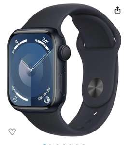 Montre Connectée Apple Watch série 9 - 41 mm minuit (+20.95€ en Rakuten Points - Vendeur Boulanger)