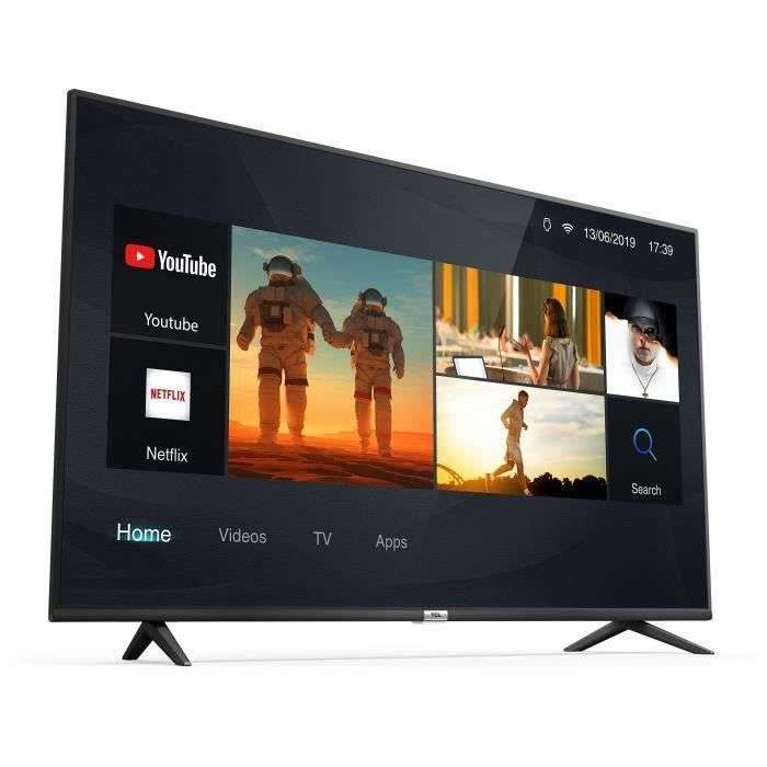 TV 65" TCL 65P610 - 4K, HDR, Smart TV 3.0, Dolby digital plus, 3 HDMI - 2 ports USB (+22.49€ en cagnotte pour les CDAV)